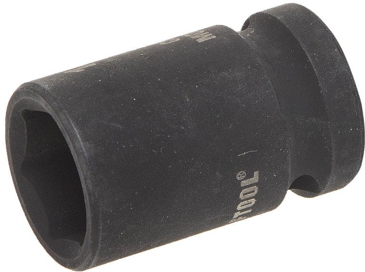 Торцовая головка KRAFTOOL "INDUSTRIE QUALITAT" ударная (1/2"), FLANK, Cr-Mo, фосфатированная, 16 мм,  ( 27940-16_z01 )