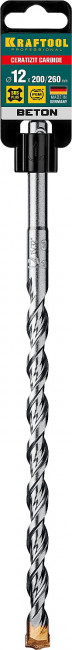 KRAFTOOL Бур SDS-plus 12 х 260 мм ( 29320-260-12_z02 ) KRAFTOOL Бур SDS-plus 12 х 260 мм ( 29320-260-12_z02 )