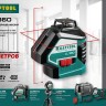 KRAFTOOL LL360 #2 нивелир лазерный, 2х360° , 20м/70м,  IP54, точн. +/-0,2 мм/м, держатель, в коробке ( 34645-2 )