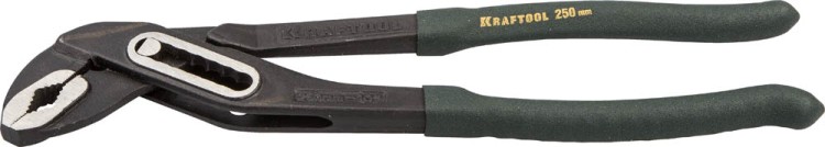 Клещи переставные "EXPERT", Cr-V, коробчатый шарнир, захват до 43мм / 1 1/4", 250мм, KRAFTOOL,  ( 22359-25 )