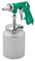 Пистолет KRAFTOOL "EXPERT QUALITAT" пескоструйный с нижним бачком 1000мл, рабочее давление 5 атмосфер,  ( 06583 )