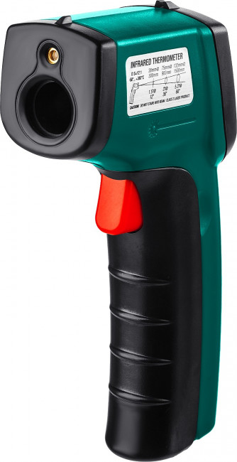 Пирометр инфракрасный TRM-380, KRAFTOOL 45707-380, -50°С +380°С ( 45707-380 )