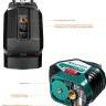KRAFTOOL LL360 #4 нивелир лазерный, 2х360° , 20м / 70м,  IP54, точн. +/-0,2 мм/м, держатель, детектор, в кейсе ( 34645-4 )