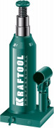 Домкрат гидравлический бутылочный "Double Ram", сварной, телескопический, 6т, 170-420мм, KRAFTOOL 43463-6,  ( 43463-6 )