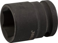 Торцовая головка KRAFTOOL "INDUSTRIE QUALITAT" ударная (1/2"), FLANK, Cr-Mo, фосфатированная, 22 мм,  ( 27940-22_z01 )