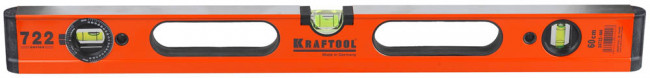 Уровень KRAFTOOL алюминиевый, 3 глазка, 60см,  ( 34722-060 ) Уровень KRAFTOOL алюминиевый, 3 глазка, 60см,  ( 34722-060 )