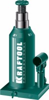 Домкрат гидравлический бутылочный "Double Ram", сварной, телескопический, 8т, 170-430мм, KRAFTOOL 43463-8,  ( 43463-8 )