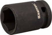 Торцовая головка KRAFTOOL "INDUSTRIE QUALITAT" ударная (1/2"), FLANK, Cr-Mo, фосфатированная, 17 мм,  ( 27940-17_z01 ) Торцовая головка KRAFTOOL "INDUSTRIE QUALITAT" ударная (1/2"), FLANK, Cr-Mo, фосфатированная, 17 мм,  ( 27940-17_z01 )