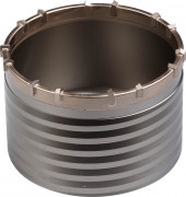 Коронка KRAFTOOL буровая, конусная посадка, D-125мм, L-100мм,  ( 29200-125 )