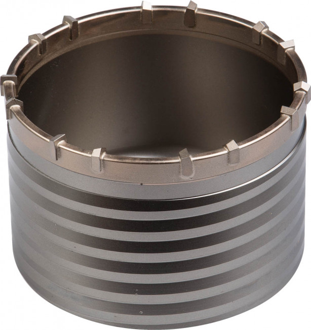 Коронка KRAFTOOL буровая, конусная посадка, D-125мм, L-100мм,  ( 29200-125 )