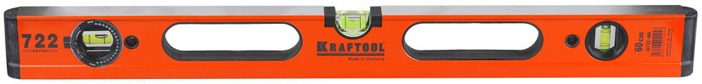 Уровень KRAFTOOL алюминиевый, 3 глазка, 80см,  ( 34722-080 ) Уровень KRAFTOOL алюминиевый, 3 глазка, 80см,  ( 34722-080 )