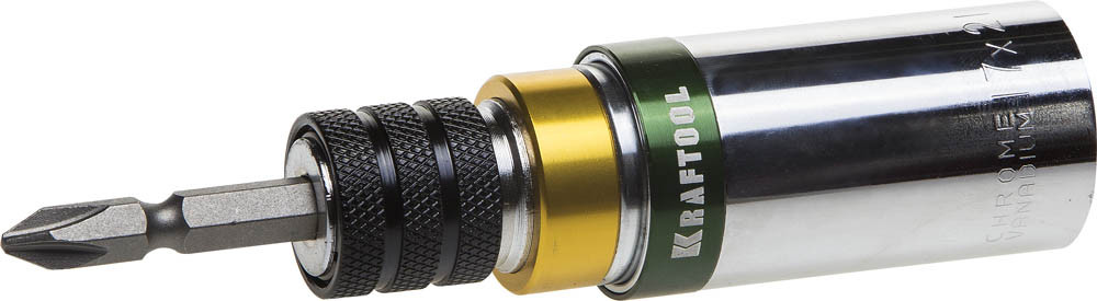 Набор KRAFTOOL "EXPERT" Бита с торцовой головкой, 2 в 1, 17мм, 21мм, 2 предмета,  ( 26399-H2 ) Набор KRAFTOOL "EXPERT" Бита с торцовой головкой, 2 в 1, 17мм, 21мм, 2 предмета,  ( 26399-H2 )