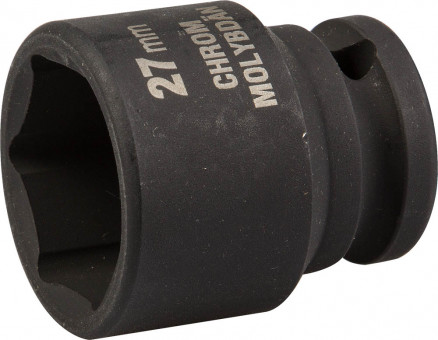 Торцовая головка KRAFTOOL "INDUSTRIE QUALITAT" ударная (1/2"), FLANK, Cr-Mo, фосфатированная, 27 мм, ( 27940-27_z01 ) Торцовая головка KRAFTOOL "INDUSTRIE QUALITAT" ударная (1/2"), FLANK, Cr-Mo, фосфатированная, 27 мм, ( 27940-27_z01 )