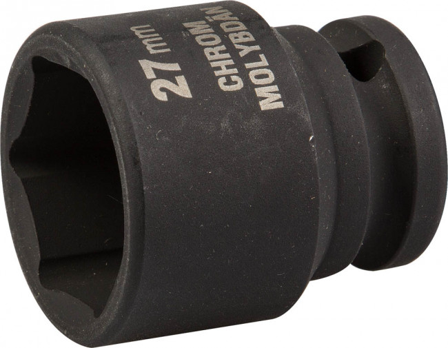 Торцовая головка KRAFTOOL "INDUSTRIE QUALITAT" ударная (1/2"), FLANK, Cr-Mo, фосфатированная, 27 мм, ( 27940-27_z01 ) Торцовая головка KRAFTOOL "INDUSTRIE QUALITAT" ударная (1/2"), FLANK, Cr-Mo, фосфатированная, 27 мм, ( 27940-27_z01 )