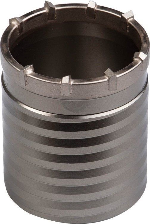 Коронка KRAFTOOL буровая, конусная посадка, D-80мм, L-100мм  ,  ( 29200-80 )