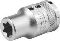 Торцовая головка KRAFTOOL "INDUSTRIE QUALITAT", Cr-V, внешний TORX, хромосатинированная, 1/2", Е 14,  ( 27810-14_z01 )