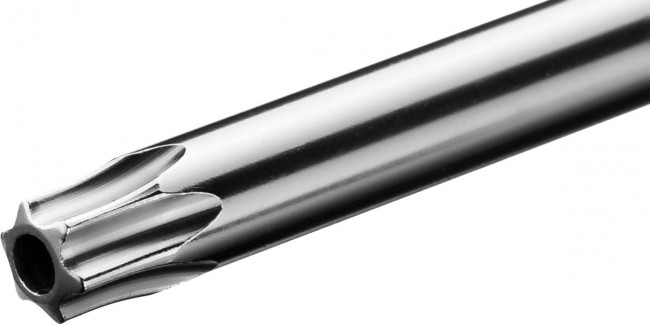 Отвертка KRAFTOOL, Cr-Mo-V сталь, двухкомпонентная противоскользящая рукоятка, TORX Hole, №30x100мм, ( 250077-30-100 ) Отвертка KRAFTOOL, Cr-Mo-V сталь, двухкомпонентная противоскользящая рукоятка, TORX Hole, №30x100мм, ( 250077-30-100 )