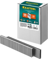 KRAFTOOL 25  мм скобы для степлера узкие тип 55, 5000 шт, ( 31789-25 )