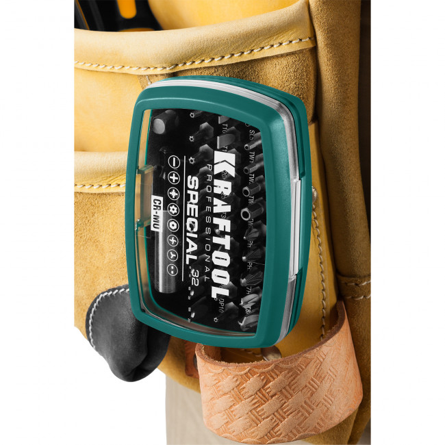 Набор специальных бит SPECIAL-32, 32 предмета, Cr-Mo, KRAFTOOL, ( 2610-H32 ) Набор специальных бит SPECIAL-32, 32 предмета, Cr-Mo, KRAFTOOL, ( 2610-H32 )