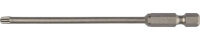 Биты "X-DRIVE" торсионные кованые, обточенные, KRAFTOOL 26125-25-100-1, Cr-Mo сталь, тип хвостовика E 1/4", Т25, 100мм, 1шт,  ( 26125-25-100-1 )