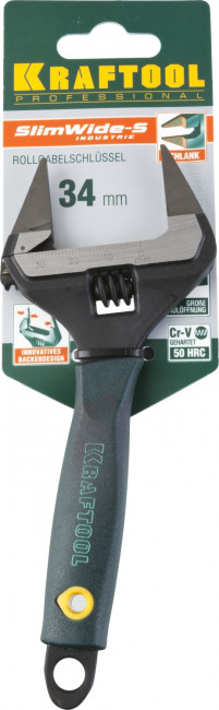 Ключ разводной SlimWide-S, 150 / 34 мм, KRAFTOOL,  ( 27263-15 ) Ключ разводной SlimWide-S, 150 / 34 мм, KRAFTOOL,  ( 27263-15 )