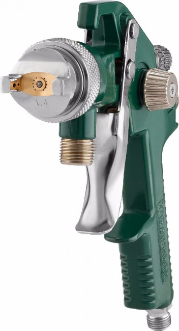 Краскопульт пневматический KRAFTOOL AirKraft, HVLP, с нижним бачком, 1,4мм,  ( 06520-1.4 )