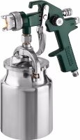 Краскопульт пневматический KRAFTOOL AirKraft, HVLP, с нижним бачком, 1,4мм,  ( 06520-1.4 )