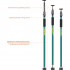 SUP-3 распор телескопический 160-290 см, KRAFTOOL, ( 32238 )