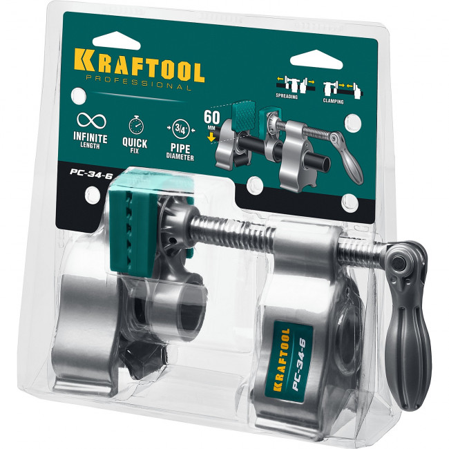 PC-34-6 струбцина трубная 3/4", KRAFTOOL, ( 32301-1 ) PC-34-6 струбцина трубная 3/4", KRAFTOOL, ( 32301-1 )