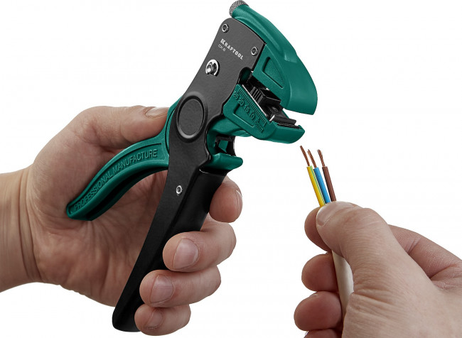 CK-6 стриппер автоматический, 0.2 - 6 мм2, KRAFTOOL ( 22630 ) CK-6 стриппер автоматический, 0.2 - 6 мм2, KRAFTOOL ( 22630 )