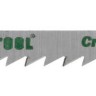 Полотна KRAFTOOL, T101D, для эл/лобзика, Cr-V, по дереву, ДСП, ДВП, чистый рез, EU-хвост., шаг 4мм, 75мм, 2шт,  ( 159511-4 )