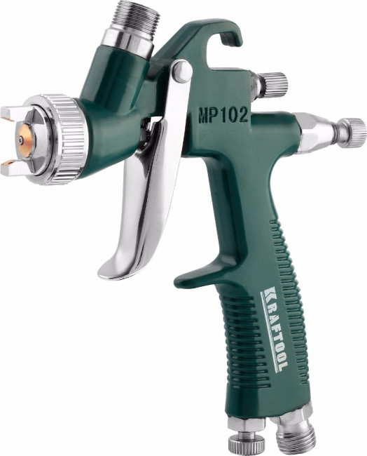 Краскопульт пневматический KRAFTOOL AirKraft Mini, HVLP, c верхним бачком, 1,0мм,  ( 06565-1.0 )