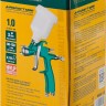 Краскопульт пневматический KRAFTOOL AirKraft Mini, HVLP, c верхним бачком, 1,0мм,  ( 06565-1.0 )