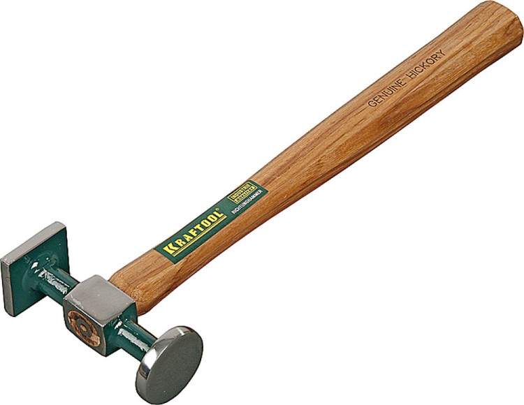 Молоток рихтовочный KRAFTOOL "INDUSTRIE" с большими плоскими круглым и квадратным бойками,  ( 20354 )