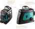 KRAFTOOL LL-3D #3 нивелир лазерный, 3х360° , 20м/70м, IP54, точн. +/-0,2 мм/м, держатель, БП, детектор, в кейсе, ( 34640-4 )
