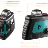 KRAFTOOL LL-3D #3 нивелир лазерный, 3х360° , 20м/70м, IP54, точн. +/-0,2 мм/м, держатель, БП, детектор, в кейсе, ( 34640-4 )
