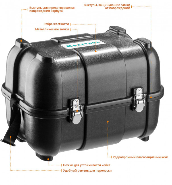 KRAFTOOL LL-3D #3 нивелир лазерный, 3х360° , 20м/70м, IP54, точн. +/-0,2 мм/м, держатель, БП, детектор, в кейсе, ( 34640-4 ) KRAFTOOL LL-3D #3 нивелир лазерный, 3х360° , 20м/70м, IP54, точн. +/-0,2 мм/м, держатель, БП, детектор, в кейсе, ( 34640-4 )