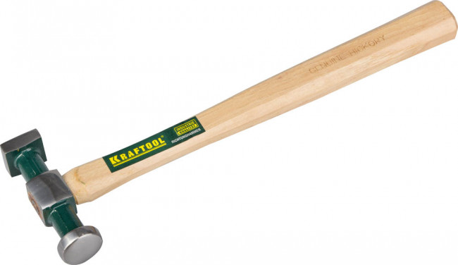 Молоток рихтовочный KRAFTOOL "INDUSTRIE" с плоским круглым и выпуклым квадратным бойками,  ( 20352 )