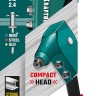 Заклепочник с литым корпусом, KRAFTOOL "X-3" 31170, для заклёпок 2.4-4.8 мм - алюминий и сталь, 2.4-4.0 - нерж сталь ( 31170_z01 )