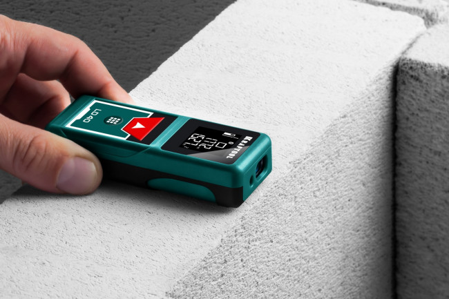 Дальномер "LD-40" лазерный, дальность 5см - 40м, точность 1,5 мм, KRAFTOOL, ( 34763 )