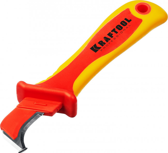 KN-7, нож электрика диэлектрический, с "пяткой", изогнутый, KRAFTOOL ( 45400 ) KN-7, нож электрика диэлектрический, с "пяткой", изогнутый, KRAFTOOL ( 45400 )