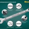 Набор комбинированных гаечных ключей 18 шт, 6 - 32 мм, KRAFTOOL, ( 27079-H18E )