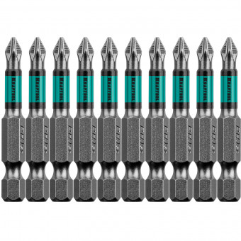 Optimum Line Биты, PH1, 50 мм, тип хвостовика E 1/4", 10 шт в блистере, KRAFTOOL,  ( 26122-1-50-10 ) Optimum Line Биты, PH1, 50 мм, тип хвостовика E 1/4", 10 шт в блистере, KRAFTOOL,  ( 26122-1-50-10 )