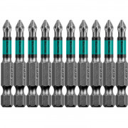 Optimum Line Биты, PH1, 50 мм, тип хвостовика E 1/4", 10 шт в блистере, KRAFTOOL,  ( 26122-1-50-10 )