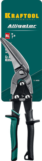 KRAFTOOL Ножницы по металлу Alligator, правые удлинённые, Cr-Mo, 280 мм ( 2328-RL ) KRAFTOOL Ножницы по металлу Alligator, правые удлинённые, Cr-Mo, 280 мм ( 2328-RL )