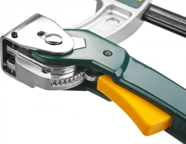 Струбцина KRAFTOOL, рычажная, быстрозажимная, тип "F", 75х300 мм,  ( 32019-75-300 )