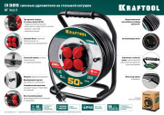 K-325 удлинитель на катушке 30 м, 4000 Вт, 4 гнезда, IP44, КГ 3x2,5 кв мм, KRAFTOOL ( 55086-30 ) K-325 удлинитель на катушке 30 м, 4000 Вт, 4 гнезда, IP44, КГ 3x2,5 кв мм, KRAFTOOL ( 55086-30 )