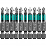 Optimum Line Биты, PH2, 50 мм, тип хвостовика E 1/4", 10 шт в блистере, KRAFTOOL,  ( 26122-2-50-10 )