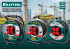 K-325 удлинитель на катушке  50 м, 4000 Вт, 4 гнезда, IP44, КГ 3x2,5 кв мм, KRAFTOOL ( 55086-50 )