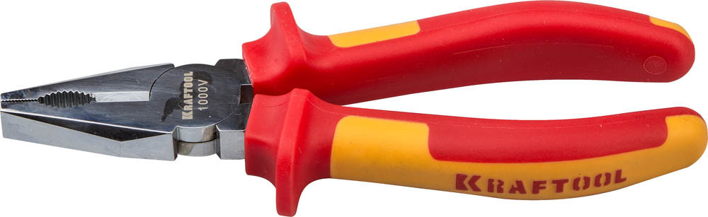 Плоскогубцы "ELECTRO-KRAFT", Cr-Mo сталь, двухкомпонентная маслобензостойкая рукоятка, хромированное покрытие, 180мм, KRAFTOOL 2202-1-18, ( 2202-1-18_z01 ) Плоскогубцы "ELECTRO-KRAFT", Cr-Mo сталь, двухкомпонентная маслобензостойкая рукоятка, хромированное покрытие, 180мм, KRAFTOOL 2202-1-18, ( 2202-1-18_z01 )